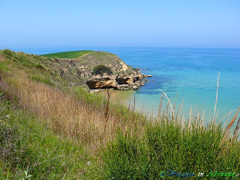 22-P1010895+.jpg - 22-P1010895+.jpg - Vasto: il promontorio di Punta d'Erce (o Punta Aderci), Riserva Naturale Marina.